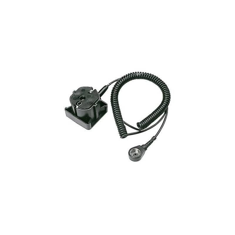 2200.111 Wtyczka uziemiająca z kablem, 1x zatrzask 10mm 2200.111 Wtyczka uziemiająca z kablem, 1x zatrzask 10mm