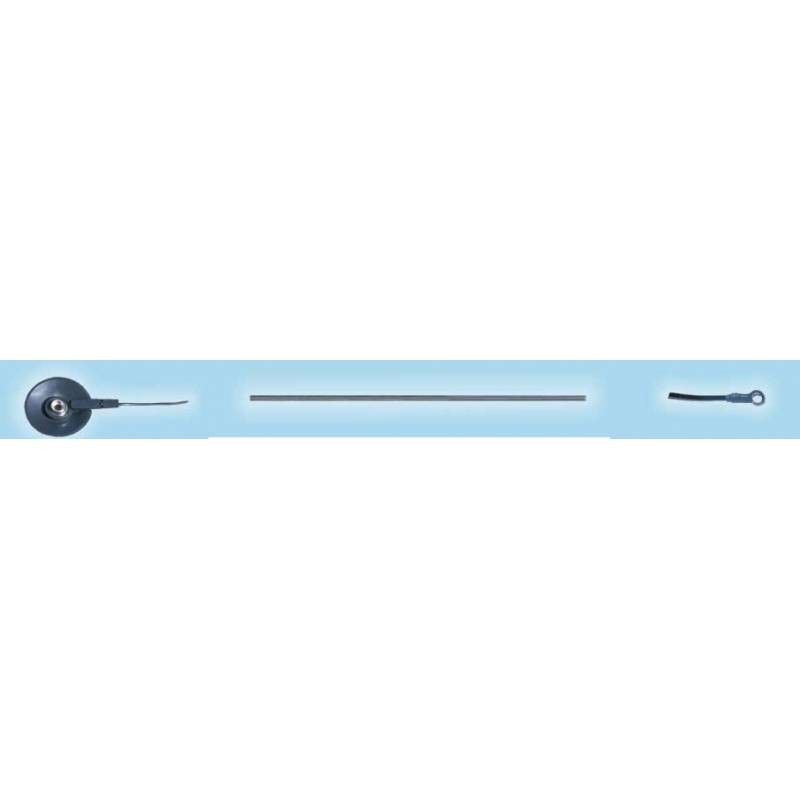 7804880 Kabel uziemiający zatzrask 10mm/oczko 5mm 7804880 Kabel uziemiający zatzrask 10mm/oczko 5mm