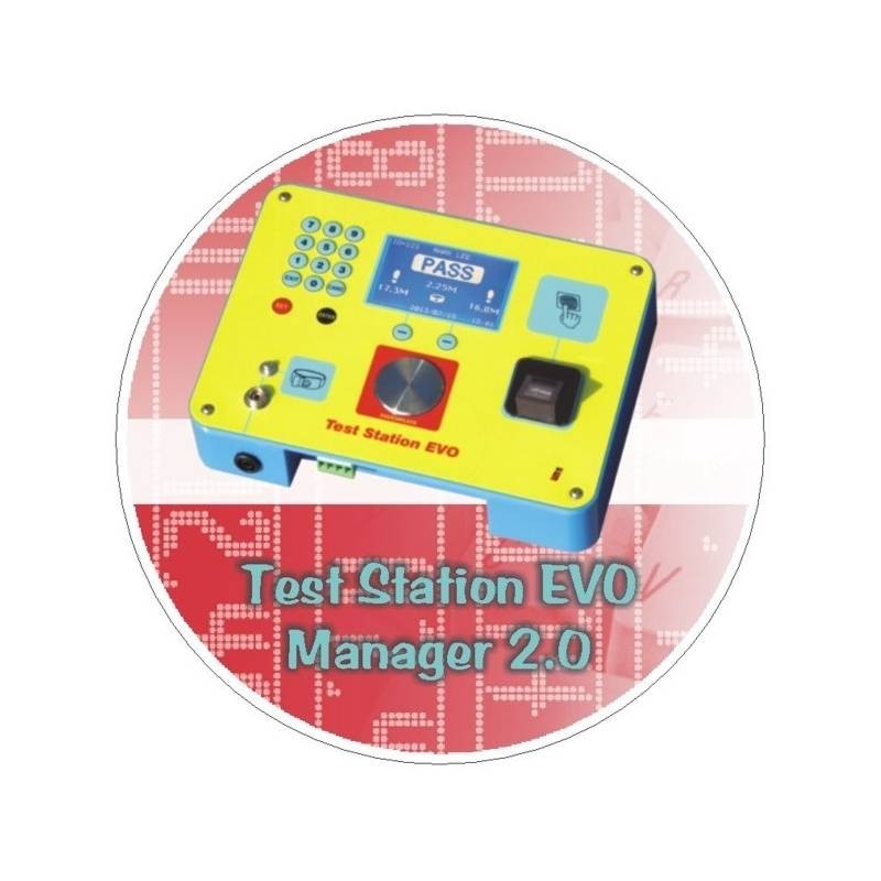 EVO ETHERNET tester opasek na rękę i/lub obuwia ESD, montaż na ścianie EVO ETHERNET tester opasek na rękę i/lub obuwia ESD, montaż na ścianie
