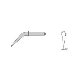CT5 AX7 grot obustronnie ścięty zagięty 1.6 mm - 370°C