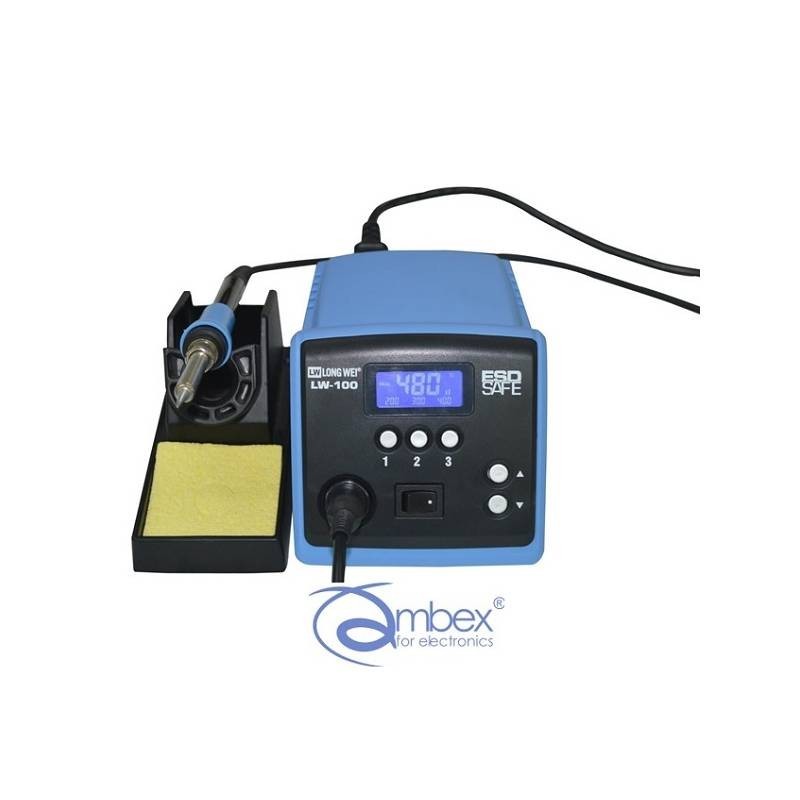 LW-100 cyfrowa stacja lutownicza 100W/230V LW-100 cyfrowa stacja lutownicza 100W/230V