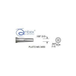 MS 3450 grot lutowniczy 3.2 x 1.2 mm, typ wkrętak