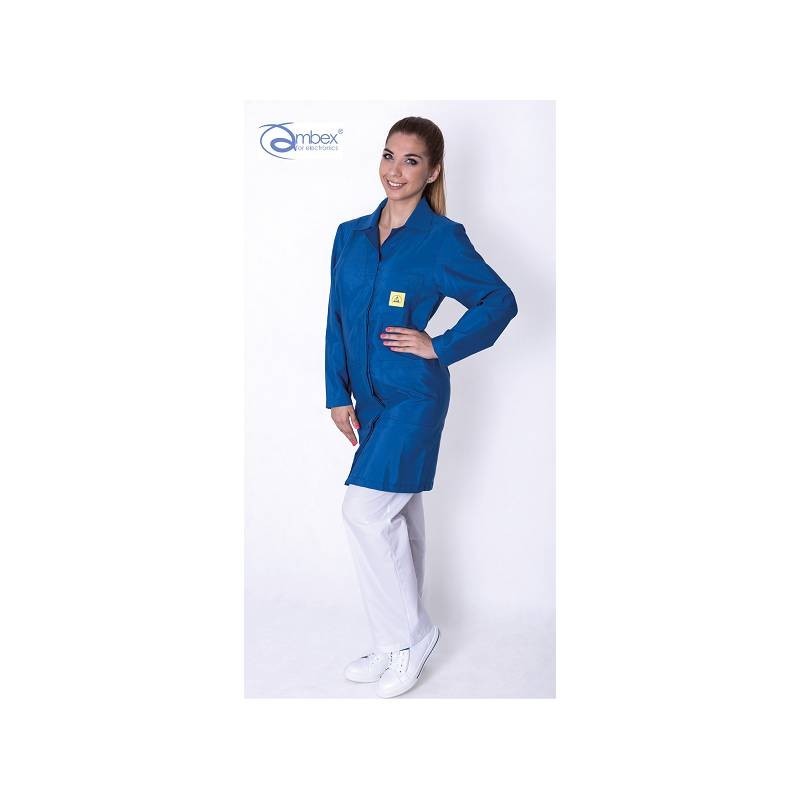 ESL/EFL Fartuch ESD, materiał KK01, długość 2/3 ESL/EFL Fartuch ESD, materiał KK01, długość 2/3