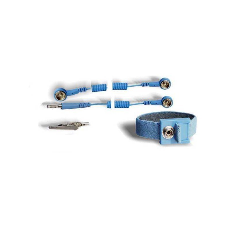 7804193 Opaska ESD na rękę z kablem 3.0 m, zatrzask 10mm/zatrzask 10mm 7804193 Opaska ESD na rękę z kablem 3.0 m, zatrzask 10mm/zatrzask 10mm