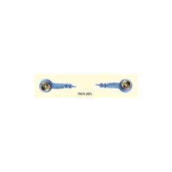 Kabel uziemiający spiralny 3 m, zatrzask 10 mm / 10 mm