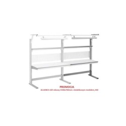 PROMOCJA!!! Stoły robocze ALLIANCE 1500 X 700 mm z dodatkowym modułem - PROMOCJA!!!