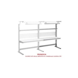 PROMOCJA!!! Stoły robocze ALLIANCE 1800 X 700 mm z dodatkowym modułem - PROMOCJA!!!