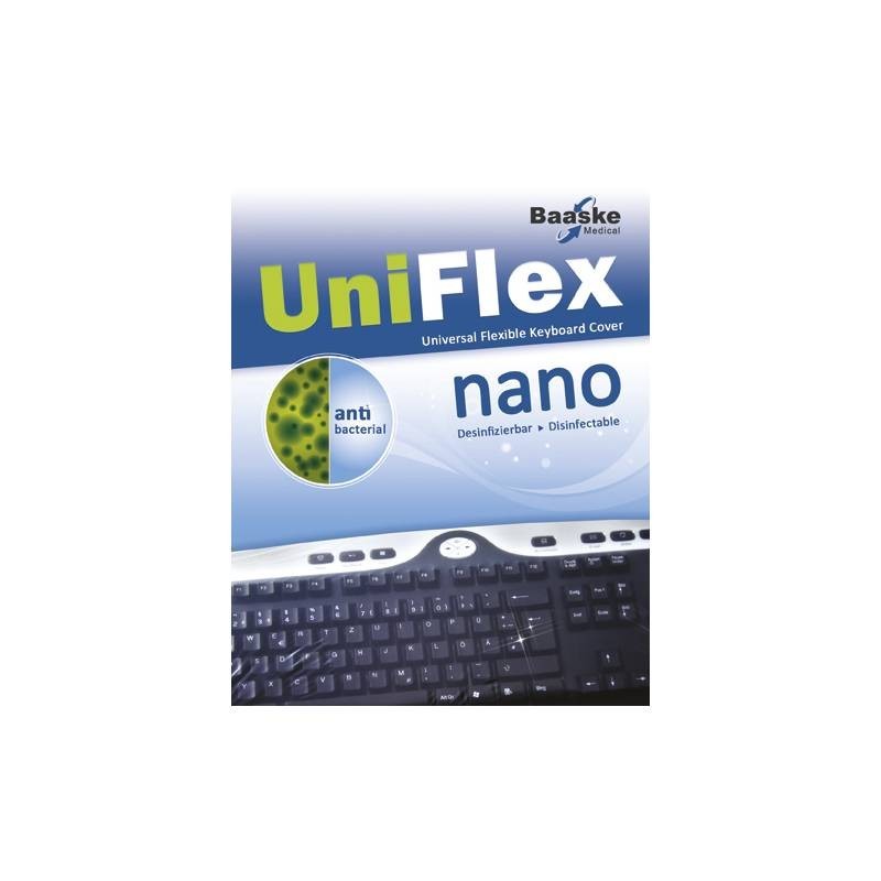 UniFlex Nano osłona na standardową klawiaturę PC z jonami srebra
