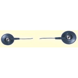 7804878 Kabel uziemiający 15 cm, zatrzask 10 mm (M)/zatrzask 10 mm (M)