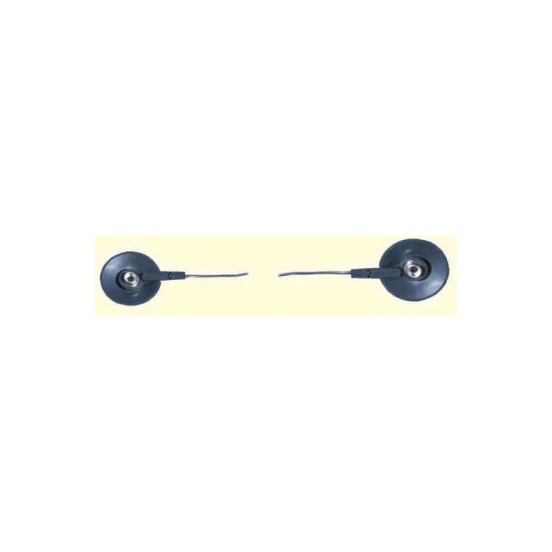 7804878 Kabel uziemiający 15 cm, zatrzask 10 mm (M)/zatrzask 10 mm (M)