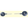 7804878 Kabel uziemiający 15 cm, zatrzask 10 mm (M)/zatrzask 10 mm (M)