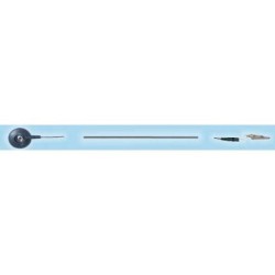 7804882 Kabel uziemiający zatrzask 10mm/wtyk bananowy-krokodylek