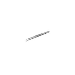 SIPEL 220C-SA pęseta 140 mm, zagięte moletowane końce 1.20 mm
