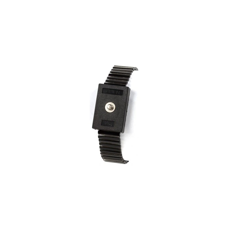 30-560-10 Opaska ESD metalowa na rękę, zatrzask 10 mm 30-560-10 Opaska ESD metalowa na rękę, zatrzask 10 mm