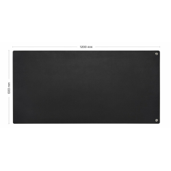 KOSTPLAN1 Zestaw roboczy na stół 1200 x 600 mm, kolor czarny