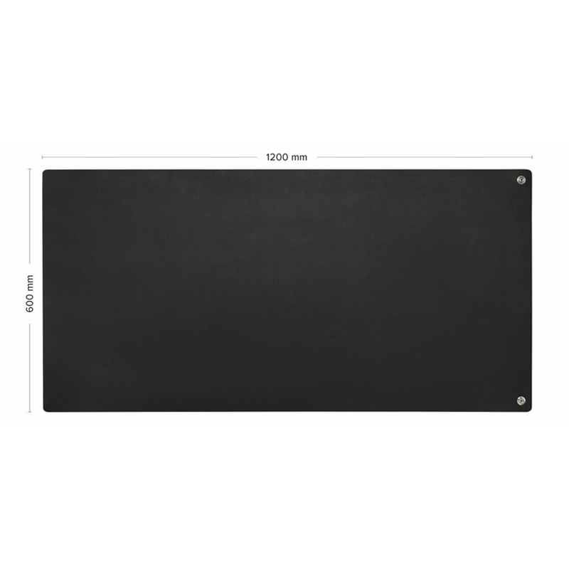 KOSTPLAN1 Zestaw roboczy na stół 1200 x 600 mm, kolor czarny KOSTPLAN1 Zestaw roboczy na stół 1200 x 600 mm, kolor czarny