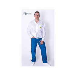 ESX/EFX Fartuch ESD do CLEANROOM, materiał CR10HI, długość 1/3