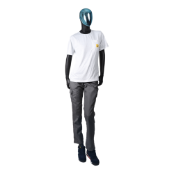 TGZ Koszulka T-SHIRT ESD, materiał TS16 PIQUE, krótki rękaw, "V", kieszeń