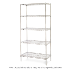 METRO Super Erecta - regał stacjonarny 5 półek 610x910 mm, wysokość 1890 mm