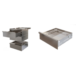 METRO TableWorx - szuflady do stołu roboczego, stal nierdzewna typ 304