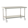 METRO TableWorx - stół roboczy 762 x 1524 mm, stal nierdzewna typ 304