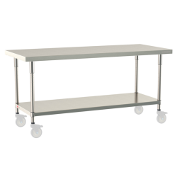 METRO TableWorx - stół roboczy 762 x 1829 mm, stal nierdzewna typ 304