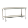 METRO TableWorx - stół roboczy 762 x 1829 mm, stal nierdzewna typ 304