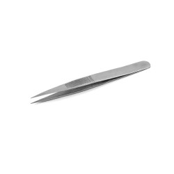 SIPEL OOB-SA pęseta prosta 120 mm, precyzyjne gładkie końce 0.40 mm