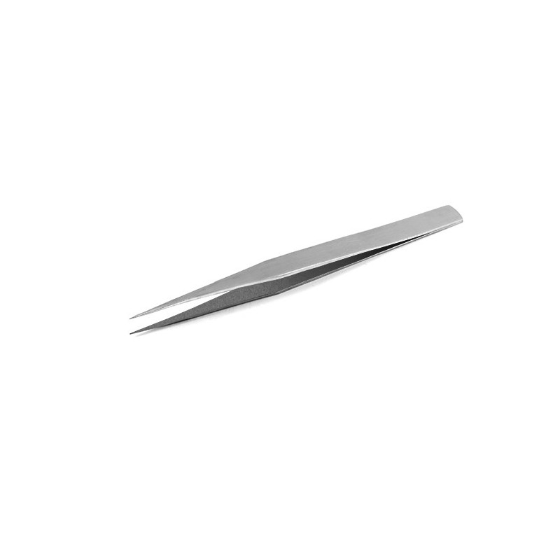 SIPEL AA-SA pęseta prosta 125 mm, precyzyjne końce 0.40 mm
