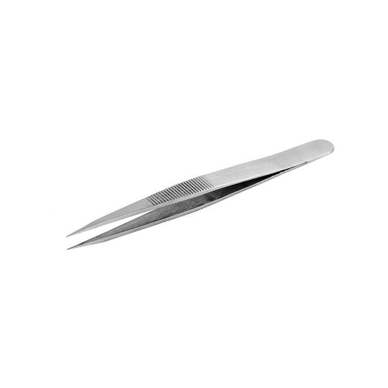 SIPEL AC-SA pęseta prosta 110 mm, precyzyjne końce 0.30 mm