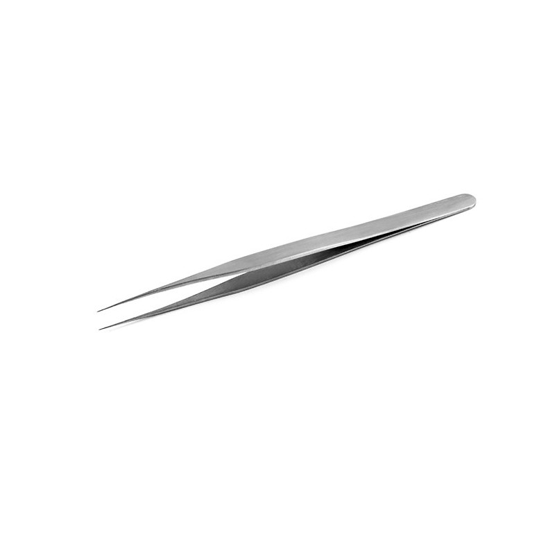 SIPEL SS-SA pęseta prosta 140 mm, precyzyjne końce 0.30 mm