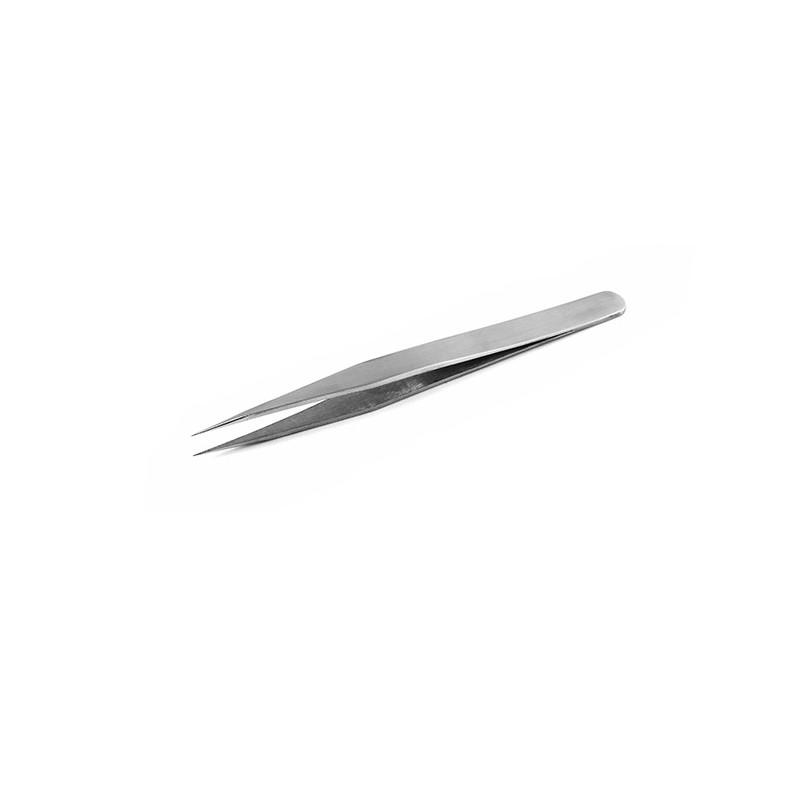 SIPEL 3C-S pęseta prosta 110 mm, precyzyjne końce 0.25 mm