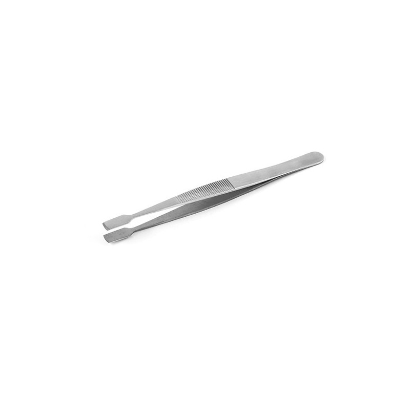 SIPEL 34A-SA pęseta prosta 120 mm, płaskie końce 6.50 mm