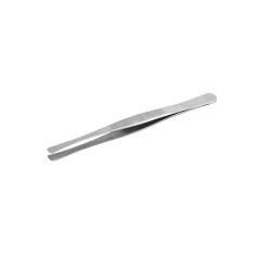 SIPEL 35A-SA pęseta prosta 120 mm, płaskie gładkie końce 6.0 mm