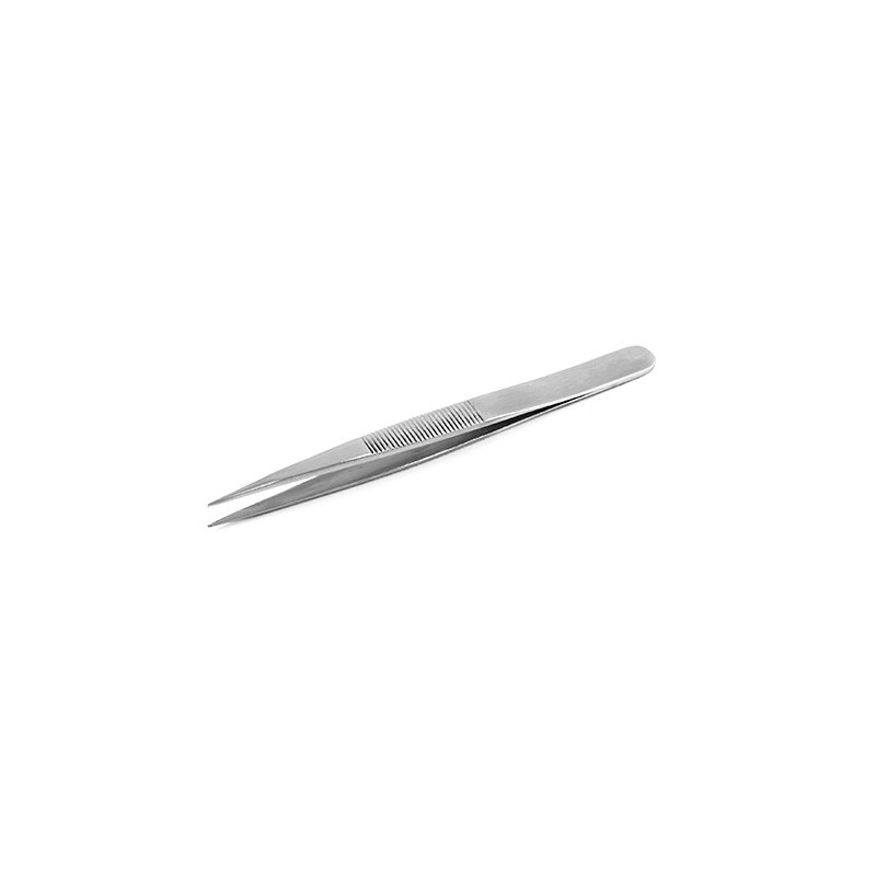 SIPEL 39-SA pęseta prosta 110 mm do chwytania okrągłych komponentów i drutów 0.30 mm