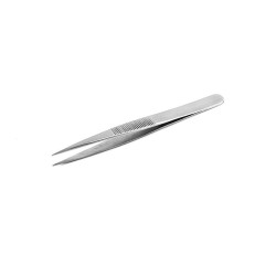 SIPEL 40-SA pęseta prosta 110 mm do chwytania okrągłych komponentów i drutów 0.40 mm