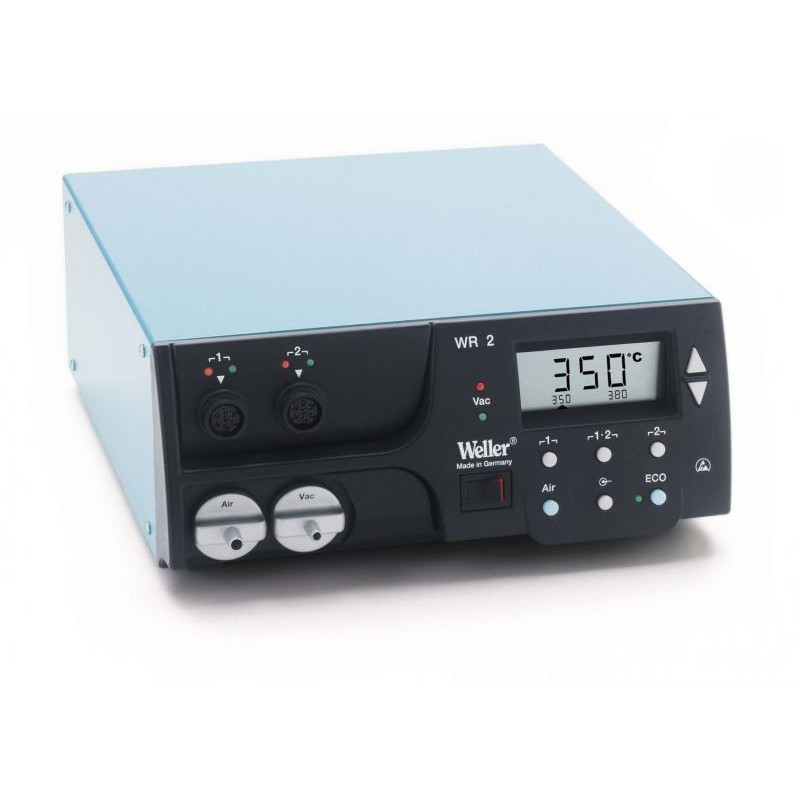 WELLER WR 2 cyfrowa stacja serwisowa 250W/230V, dwukanałowa WELLER WR 2 cyfrowa stacja serwisowa 250W/230V, dwukanałowa