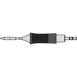 RT 2 grot 0.8 mm, stożek, 40W