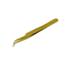 SIPEL 7-BRASS pęseta 115 mm, zagięte precyzyjne końce 0.50 mm, mosiądz