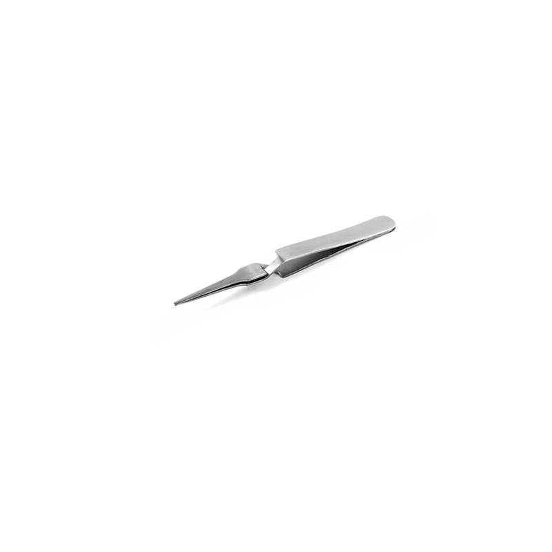 SIPEL R2A-SA pęseta samozaciskowa 115 mm, proste płaskie końce 2.0 mm