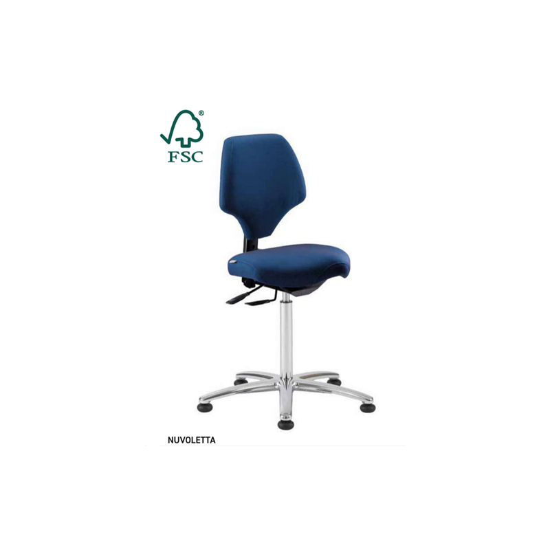 Nuvoletta Krzesło ESD, mechanizm AS2,  H: 520-720 mm