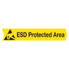 50mm x 66m taśma do znakowania podłóg "ESD Protected Area"
