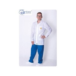Fartuch ESD, materiał KK01, długość 1/2 - ESS/EFS