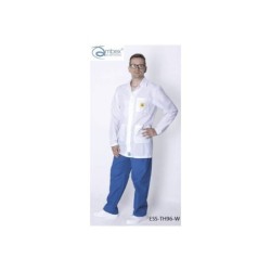 ESS/EFS Fartuch ESD do CLEANROOM, materiał CR10, długość 1/2