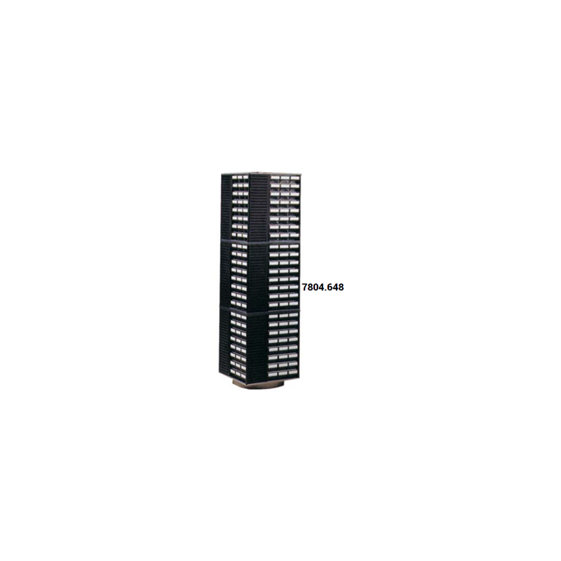 7804648 Stojak obrotowy dla 12 szafek typ 551/554, 3 poziomy