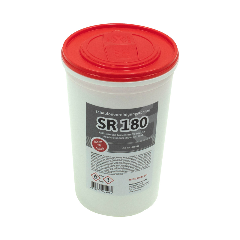 SRT-180/50 Ściereczki do czyszczenia szablonów