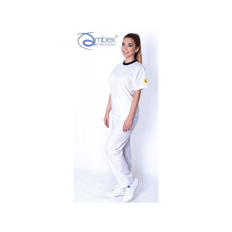 Koszulka T-SHIRT ESD, materiał PS21, krótki rękaw bez kieszeni - TKO Koszulka T-SHIRT ESD, materiał PS21, krótki rękaw bez kieszeni - TKO