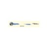 6604.803 Kabel spiralny 2.5 m, zatrzask 10 mm / banan 4 mm