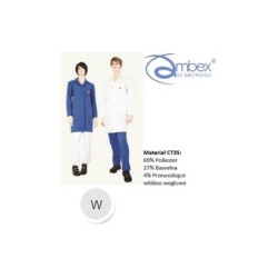 Fartuch ESD, materiał CT35, długość 1/3 - ESX/EFX