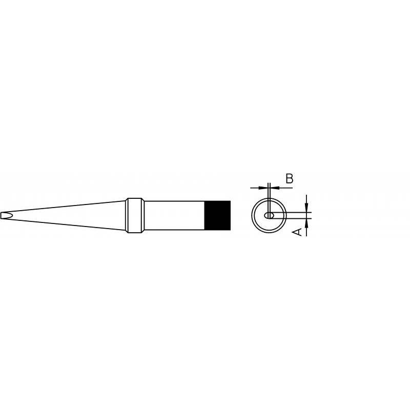 PT K* grot 1.2 mm, typ wkrętak PT K* grot 1.2 mm, typ wkrętak